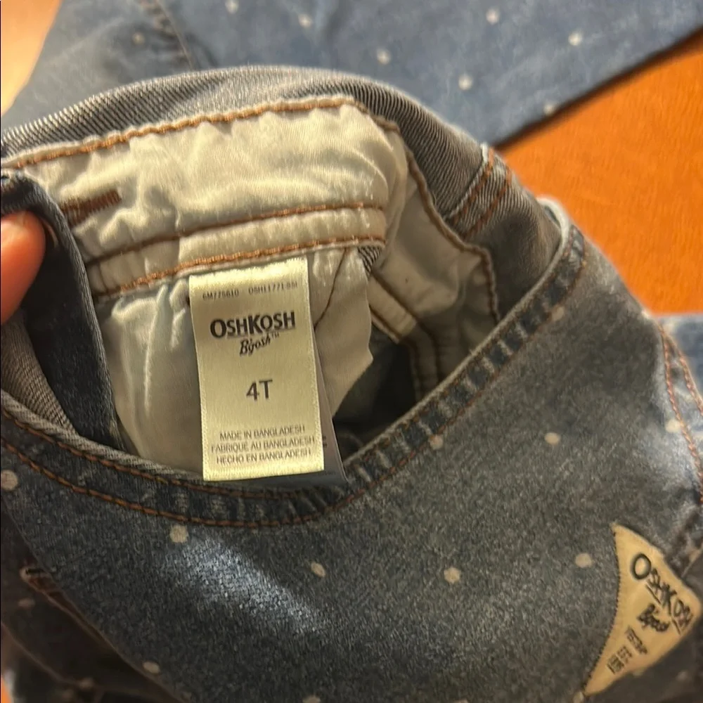 OshKosh‎ B'gosh Blue Polka Dot Overalls